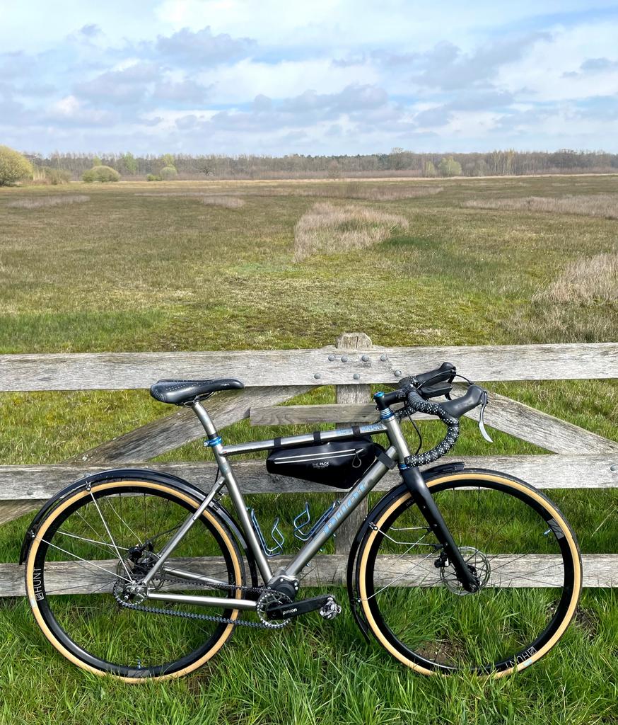 Te koop: gravelbike: pilot scram pinion, Fietsen en Brommers, Ophalen