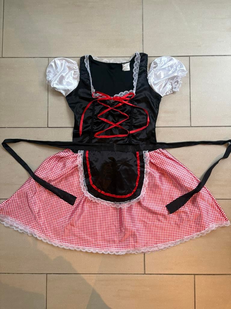 Prachtig tiroler Oktoberfest jurkje in maat XS, Kleding | Dames, Ophalen of Verzenden, Maat 34 (XS) of kleiner, Gedragen, Partywinkel.be