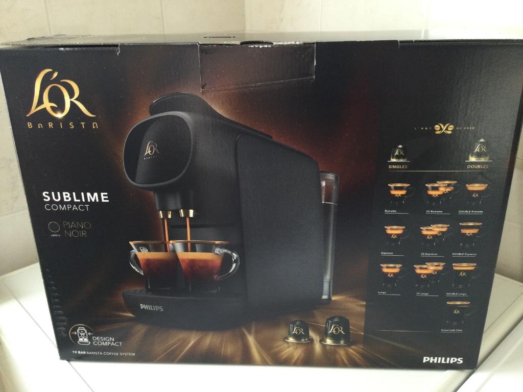 Nieuwe L’ or Barista Philips koffiemachine, Enlèvement ou Envoi, Neuf, Cafetière, Dosettes et capsules de café