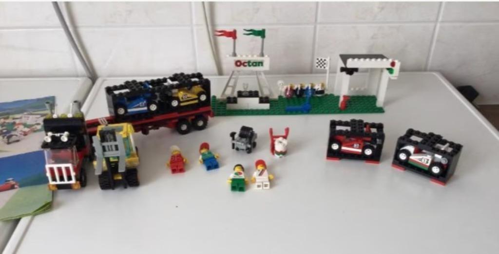 Lego octan racewagens en vrachtwagen (6539), Ophalen of Verzenden, Gebruikt, Complete set, Lego