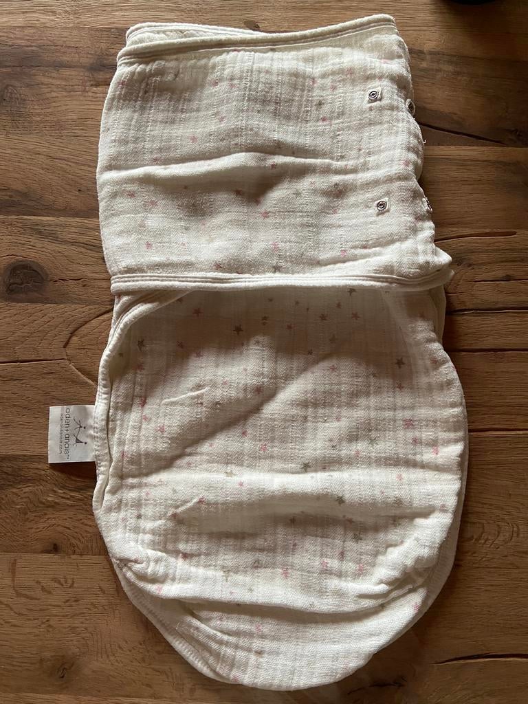 Aden+Anais easy swaddle, Ophalen, Zo goed als nieuw, Minder dan 70 cm, Bakerzak of Bakerdoek