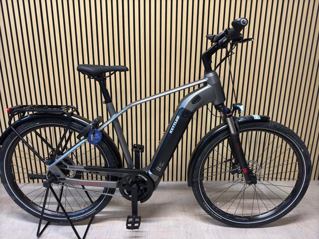 ACTIE! Kettler Quadriga Duo / 2X 625WH /Bosch CX Middenmotor, Neuf, 50 km par batterie ou plus, Gazelle, Enlèvement