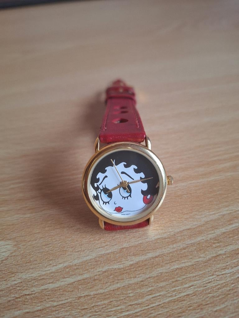 Betty Boop horloge. 1993 KFS.inc/Fleischer Studios Inc., Ophalen of Verzenden, Nieuw, Mens