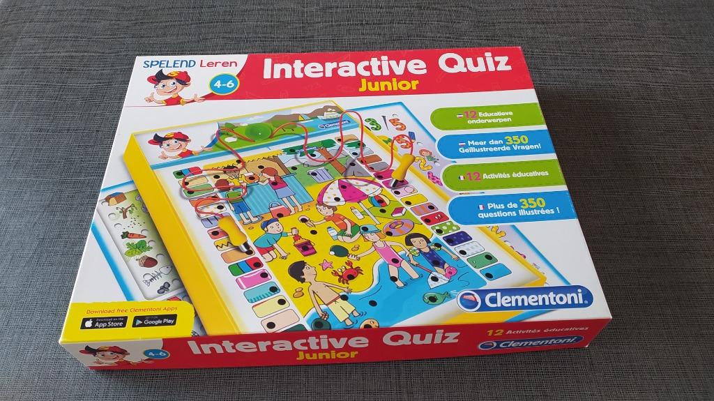 Interactive quiz Junior, Ophalen, Zo goed als nieuw, Elektronica, Met licht