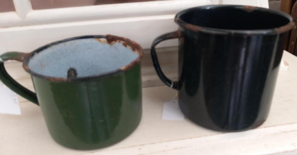 WW2 RKKA USSR Russisch koffie tassen, Verzamelen, Ophalen of Verzenden