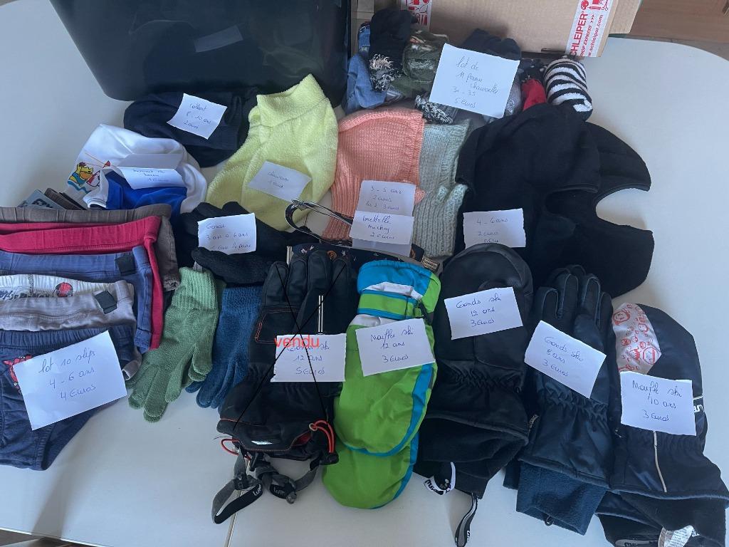 handschoenen, wanten, panty's, bivakmutsen, slipset voor kin, Ophalen of Verzenden, Gebruikt, Jongen of Meisje, Handschoenen