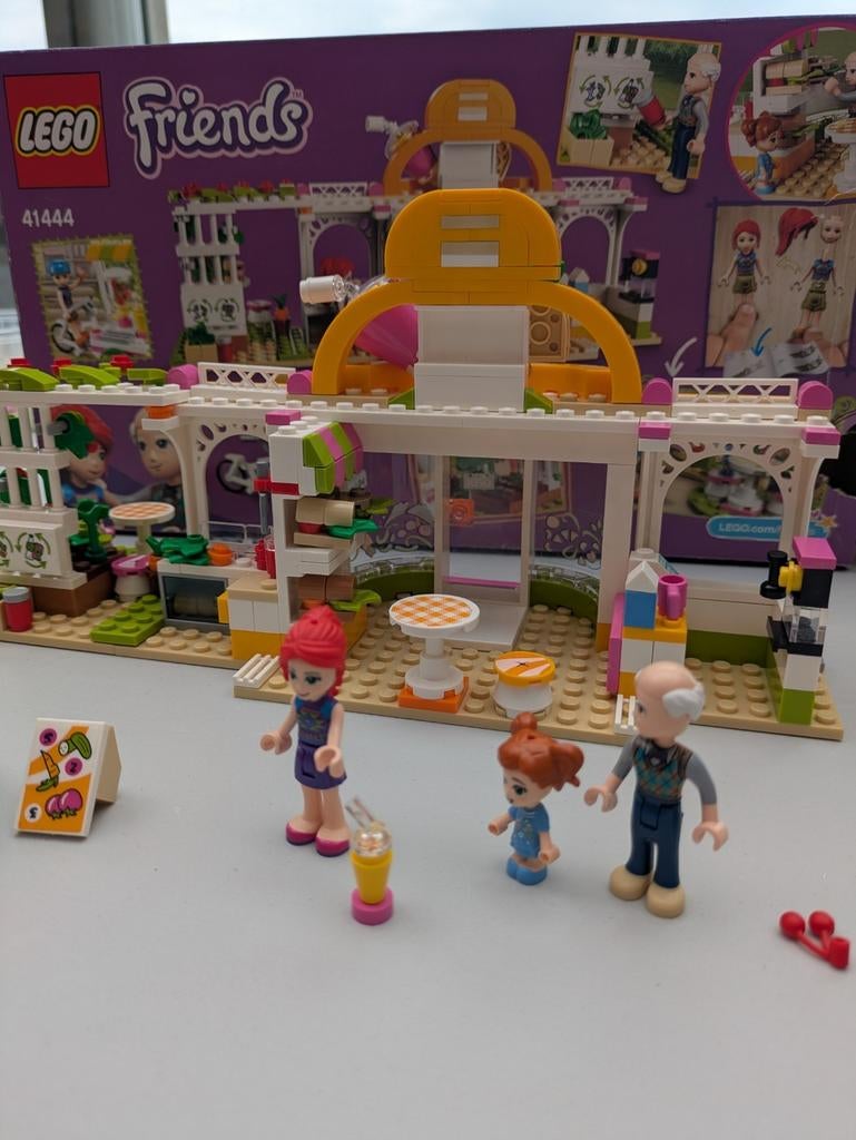 Lego Friends biologisch café 41444, Ophalen, Zo goed als nieuw, Lego