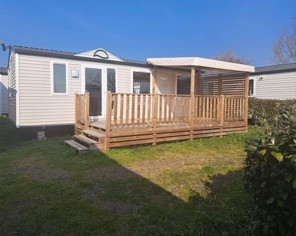 mobil-home 3 chambres a vendre  a sortir du camping, Jusqu'à 6