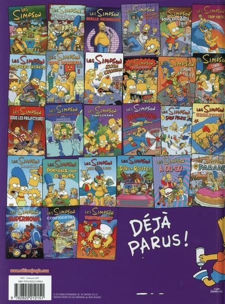 40 BD Simpson état neuf, Livres