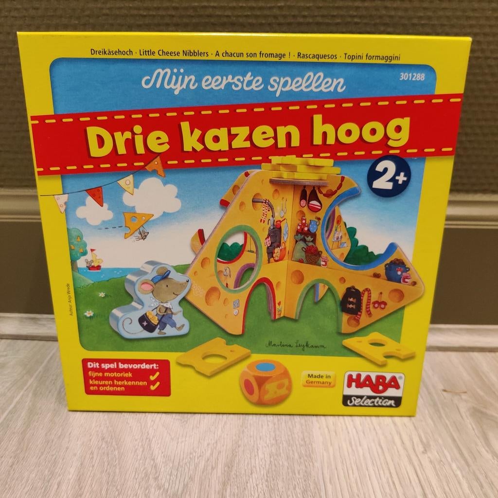 3 kazen hoog spel van Haba voor peuters, Ophalen
