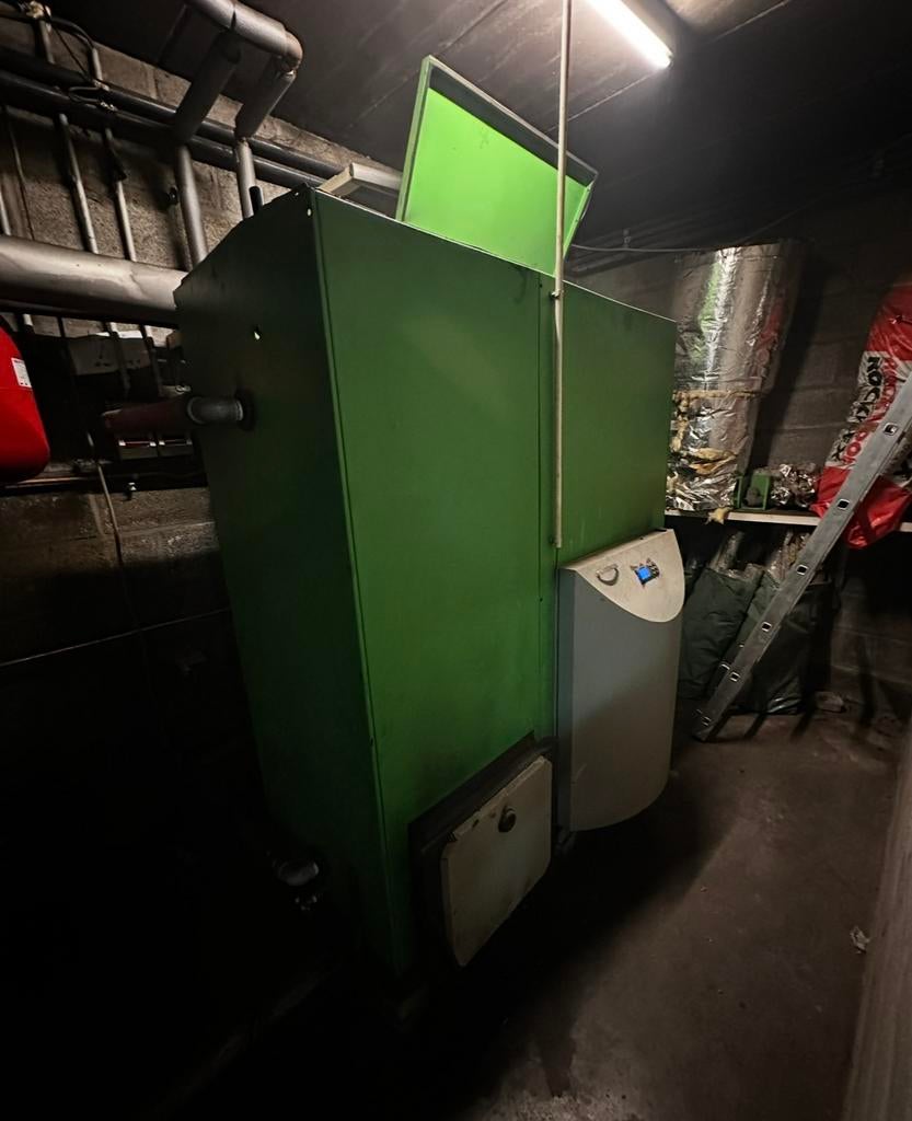 Topling pelletketel 60 kW defect voor herstel of onderdelen, Ophalen, Gebruikt, Onbekend