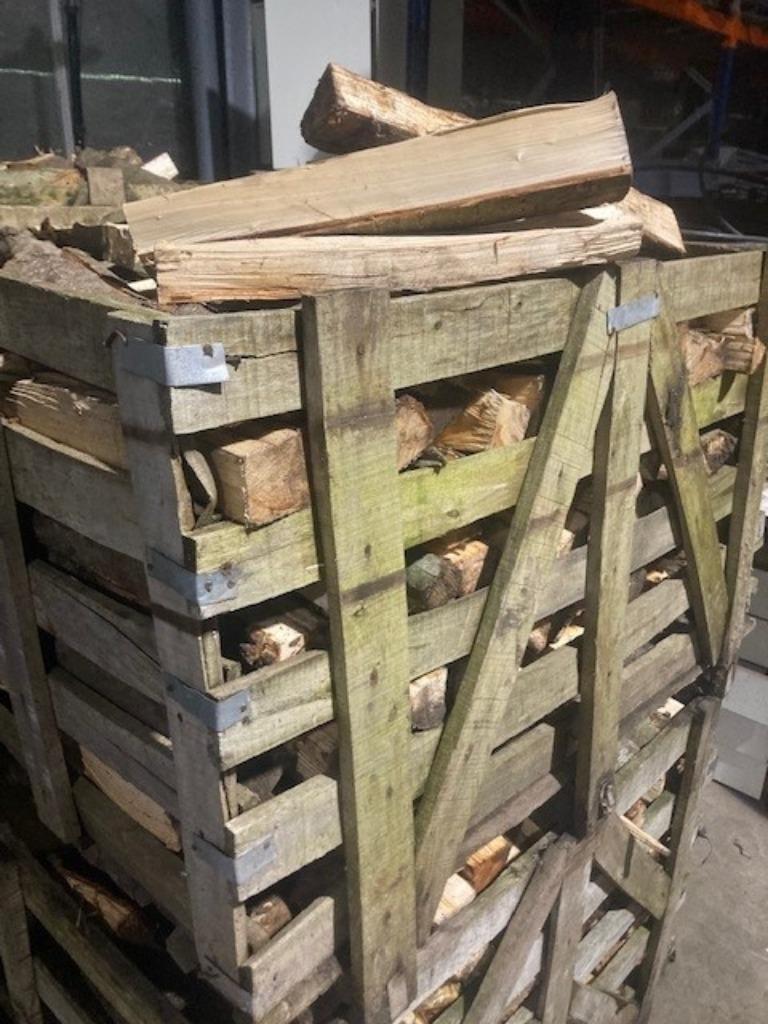 brandhout TERUG BESCHIKBAAR PROMOTIE, Jardin & Terrasse, Bois de chauffage, Bûches, Autres essences de bois, 6 m³ ou plus, Enlèvement ou Envoi