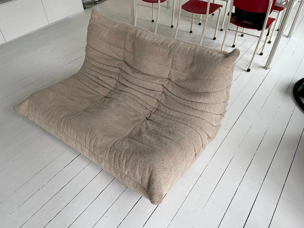Sofa togo 2 places, Huis en Inrichting, Zetels | Zetels, Ophalen, Gebruikt, Tweepersoons, Rechte bank