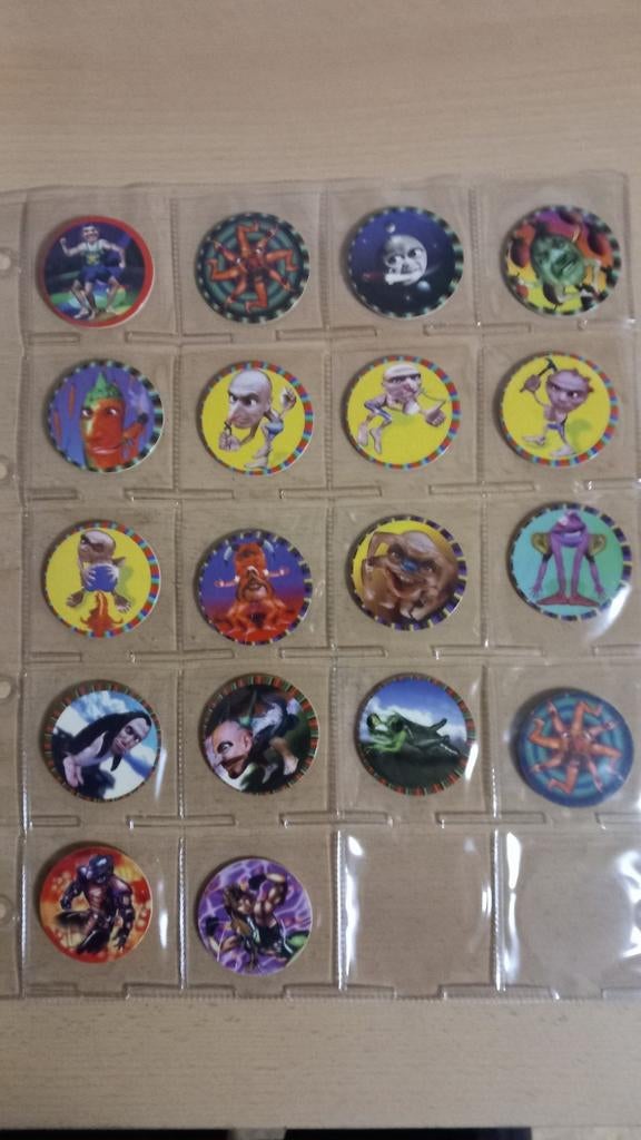 Dunken caps, flippo's (8), Verzamelen, Flippo's, Ophalen of Verzenden