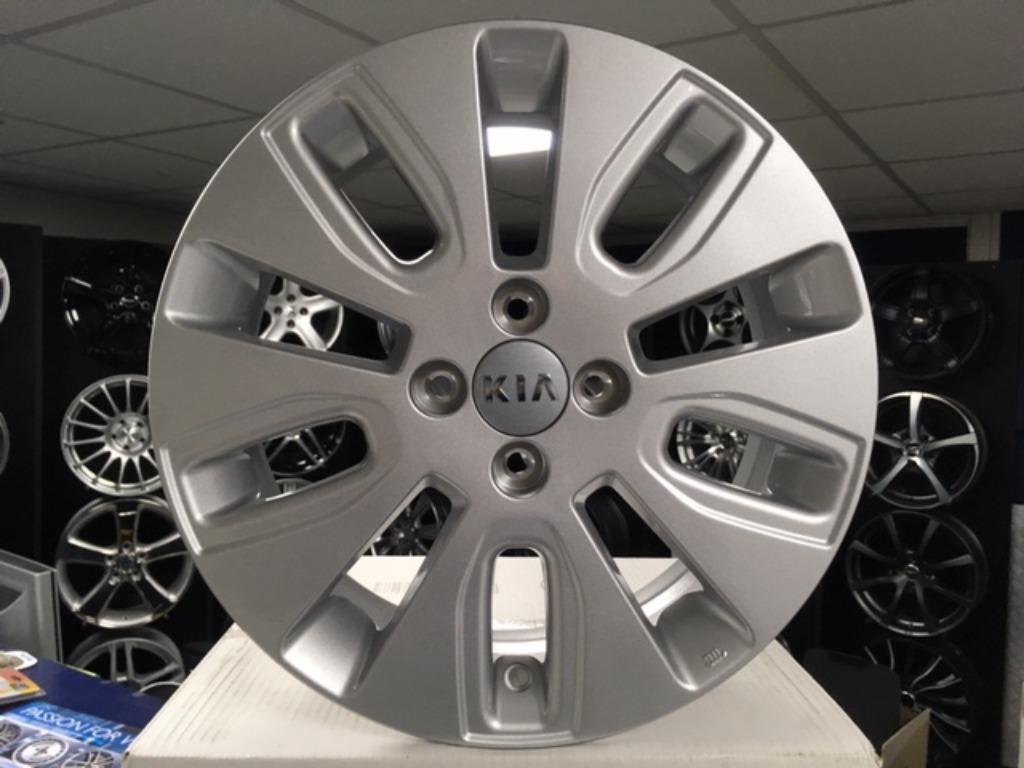 NIEUWE 16 inch 4x100 originele KIA aluminium sportvelgenset, Autos : Pièces & Accessoires, Neuf, Enlèvement ou Envoi, 16 pouces