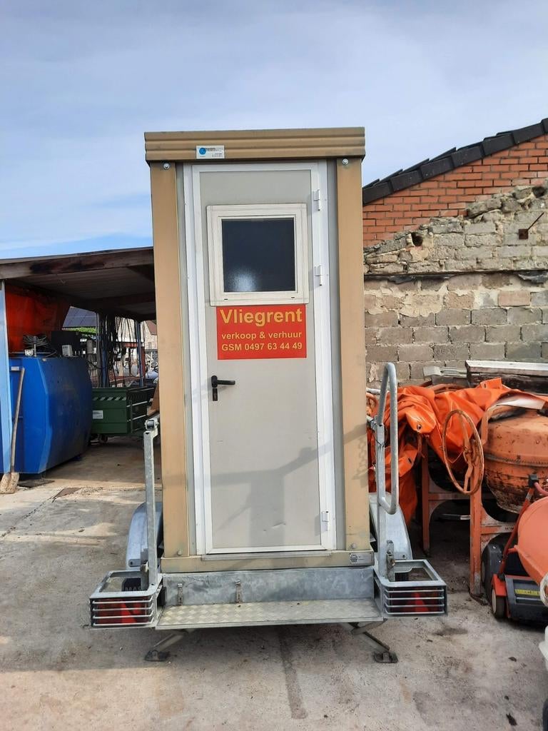 Wc wagen te huur, Ophalen, Zo goed als nieuw