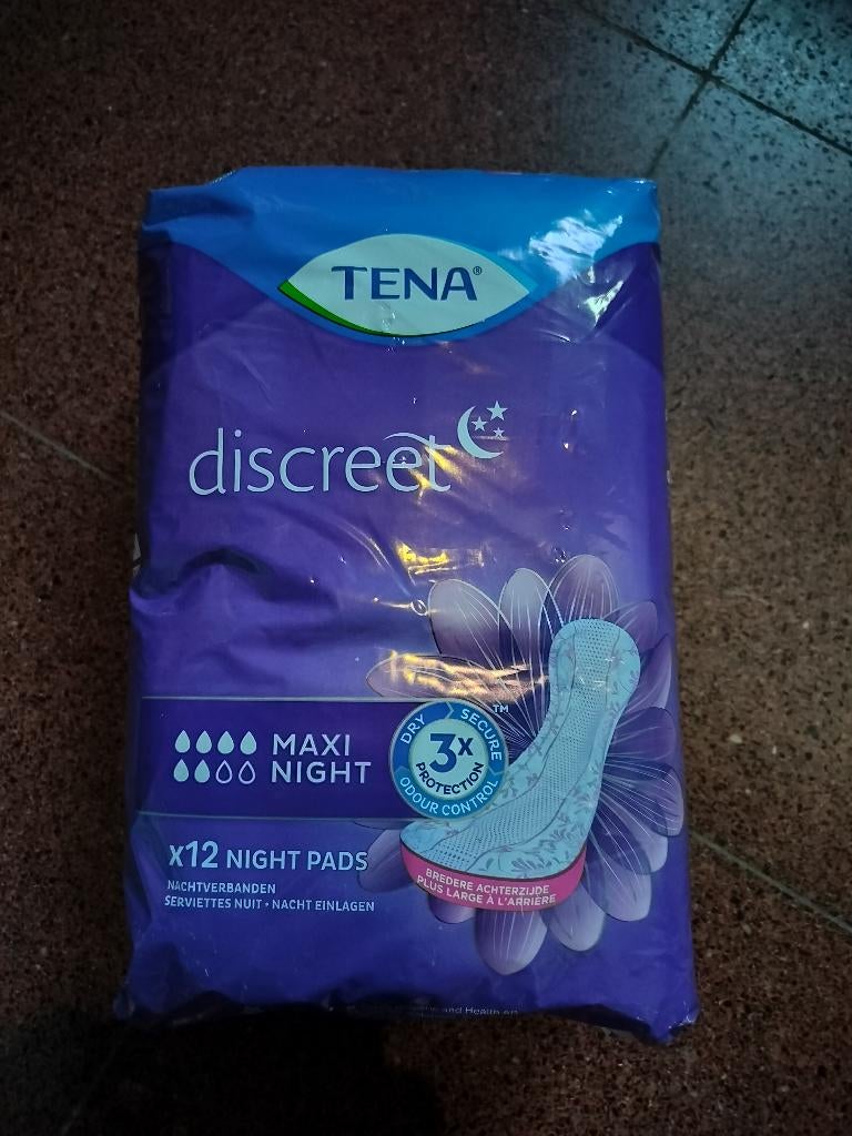 Tena discreet Maxi night, Diversen, Ophalen