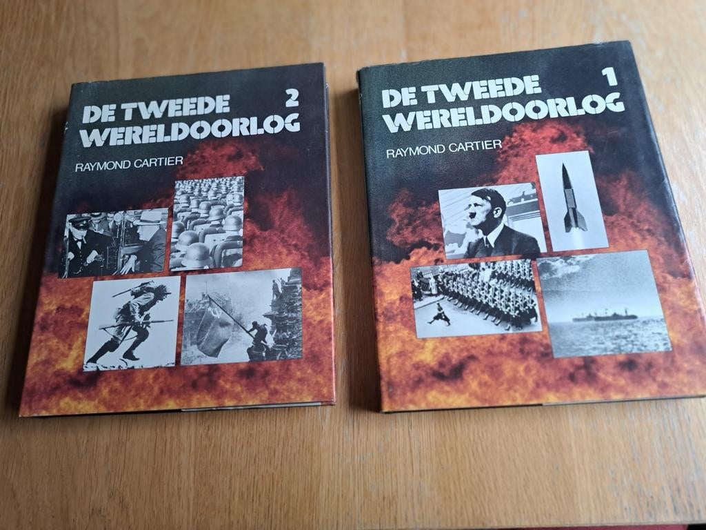 De 2de wereldoorlog deel 1 en 2 volledig raymond cartier, Enlèvement ou Envoi, Comme neuf