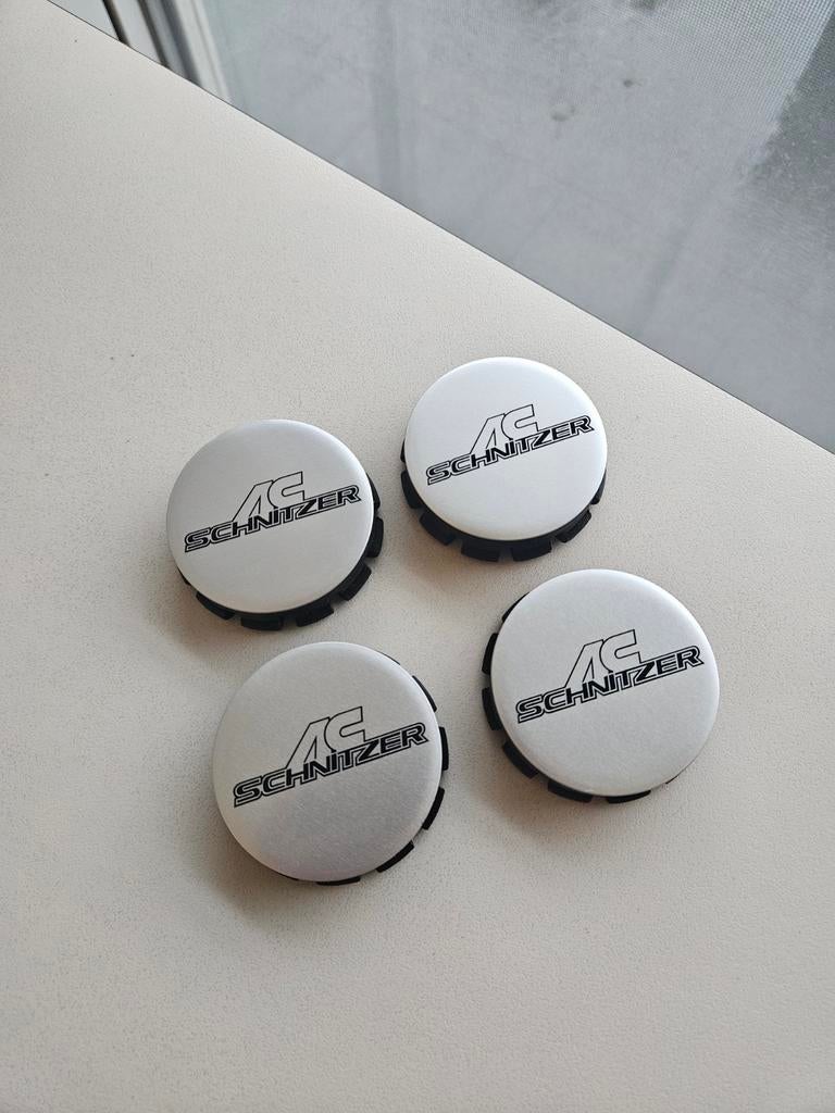 AC SCHNITZER centercaps, Autos : Pièces & Accessoires, Enlèvement