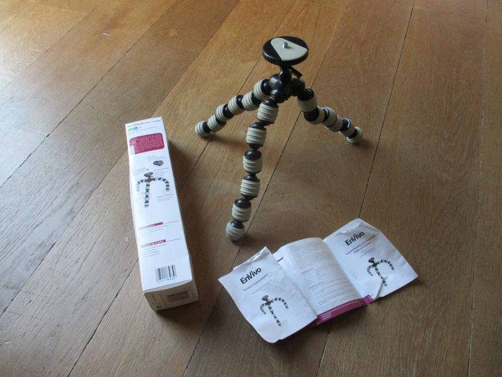 statief tripod fotografie flexibel , camera statief envivo, Audio, Tv en Foto, Fotografie | Statieven en Balhoofden, Ophalen of Verzenden