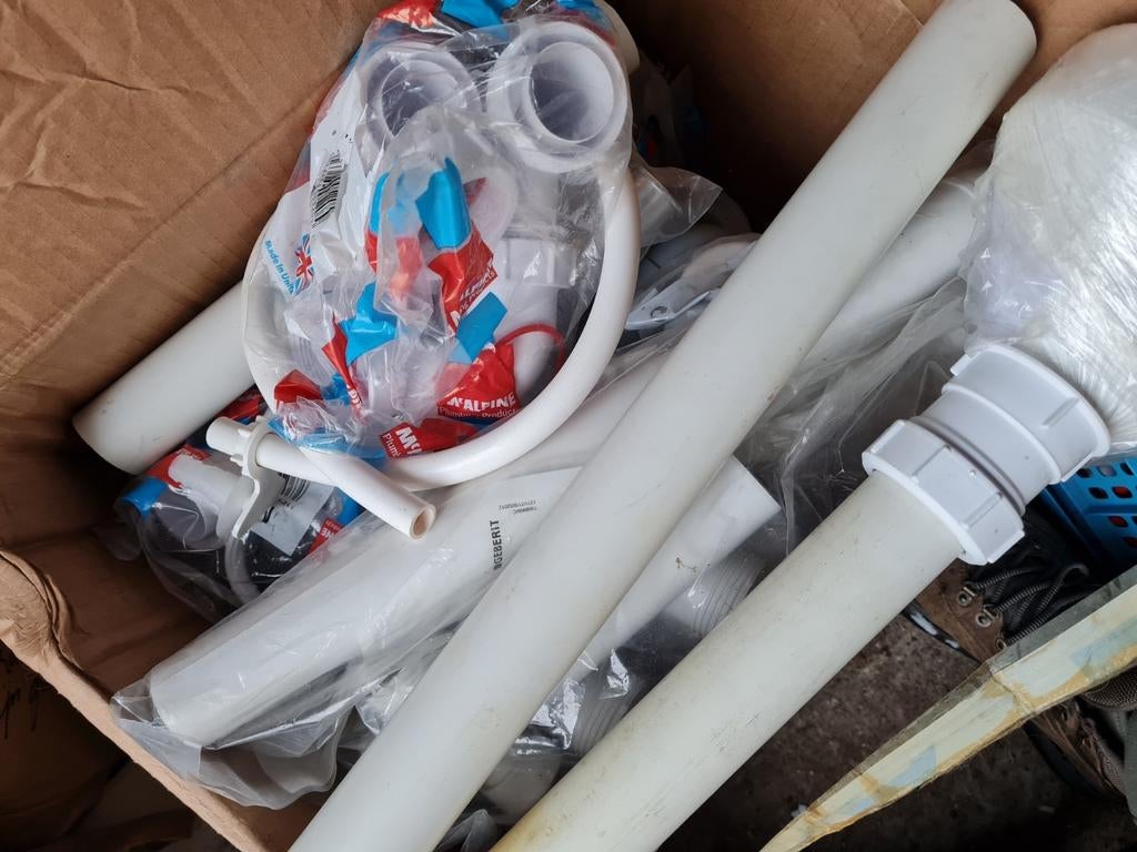 lot de siphons et couvercles de 80 mm, Bricolage & Construction, Enlèvement