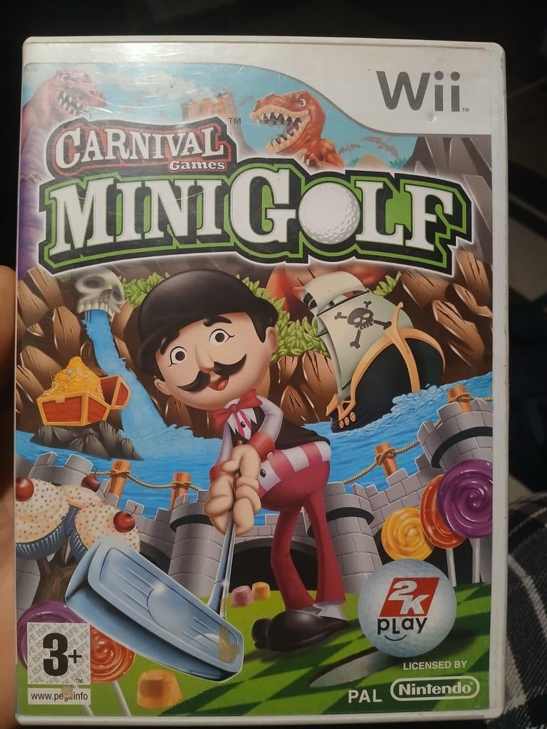 jeu Wii de mini-golf, Consoles de jeu & Jeux vidéo, Enlèvement ou Envoi, Un ordinateur, Comme neuf, 3 joueurs ou plus