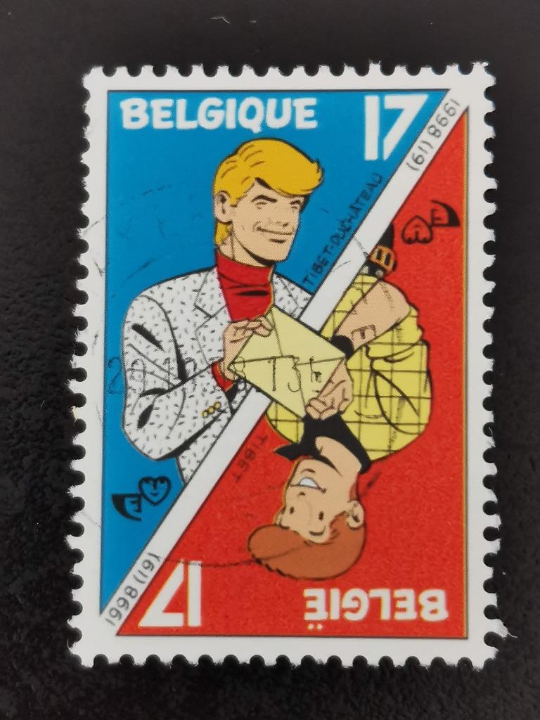 Belgie 1998 - stripverhalen Chick Bill en Rik Ringers, Ophalen of Verzenden, Gestempeld