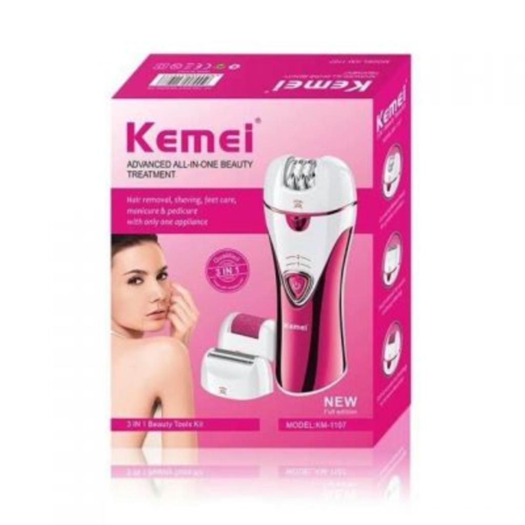 De Kemei Ladies Machine 3-in-1 KM-1107A, Elektronische apparatuur, Persoonlijke Verzorgingsapparatuur, Nieuw, Scheren en Epileren