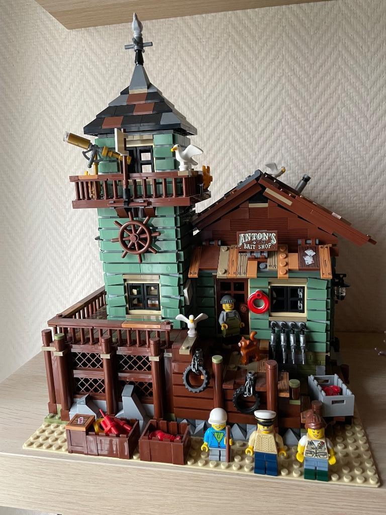 Lego ideas 21310 old fishing store, Kinderen en Baby's, Speelgoed | Duplo en Lego, Ophalen of Verzenden, Zo goed als nieuw, Complete set