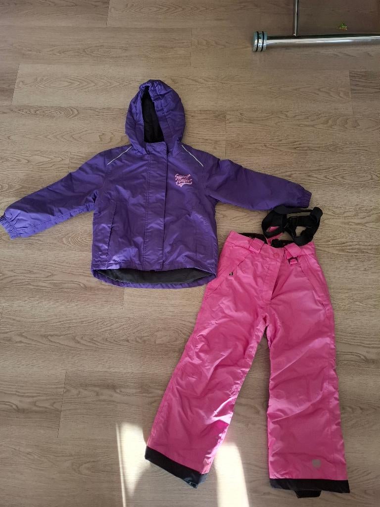 Veste + pantalons de ski 116cm, Enlèvement ou Envoi, Comme neuf, Ski