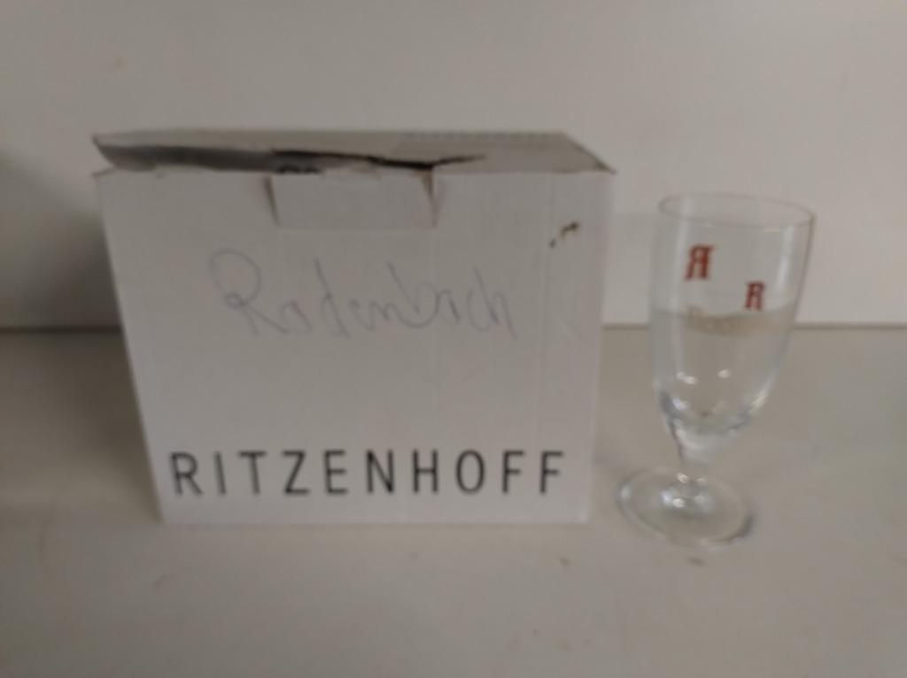 Lot van 6 bierglazen Rodenbach, Ophalen of Verzenden, Nieuw
