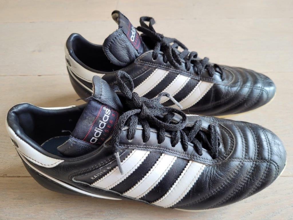 voetbalschoenen Adidas Kaiser 5 - maat 39 1/3, Ophalen of Verzenden, Gebruikt, Schoenen