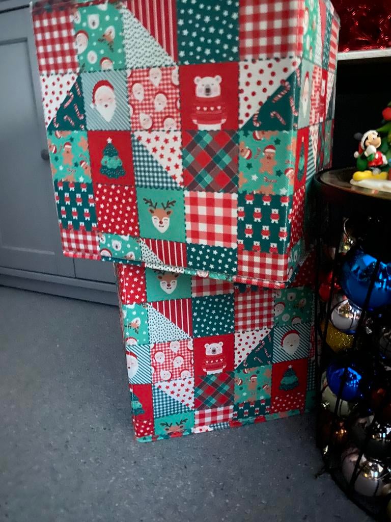 2 kerstboxen voor in een kallaxkast, Ophalen of Verzenden, Zo goed als nieuw