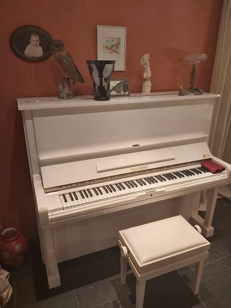 Piano Callmann, Ophalen, Wit, Piano