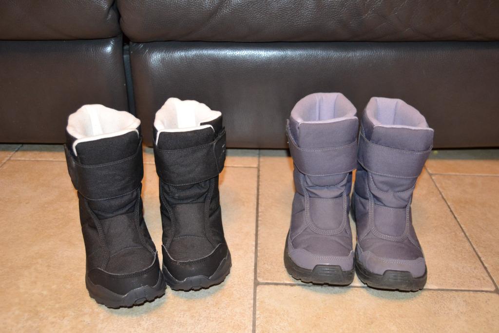 Bottes de neige chaudes imperméables (35) Décathlon Quechua, Decathlon, Comme neuf, Enlèvement, Bottes