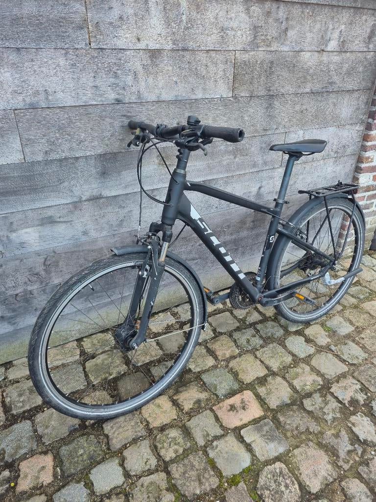 Vélo hybride Scott Sub Cross/Sportster, Vélos & Vélomoteurs, Autres marques, Enlèvement, Utilisé, 28 pouces