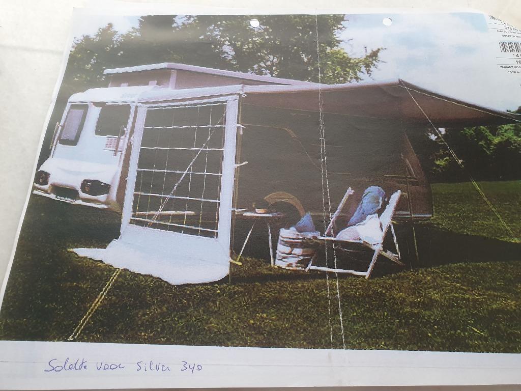Luifel voor caravan (trigano silver), Caravans en Kamperen, Ophalen, Gebruikt, Overige merken