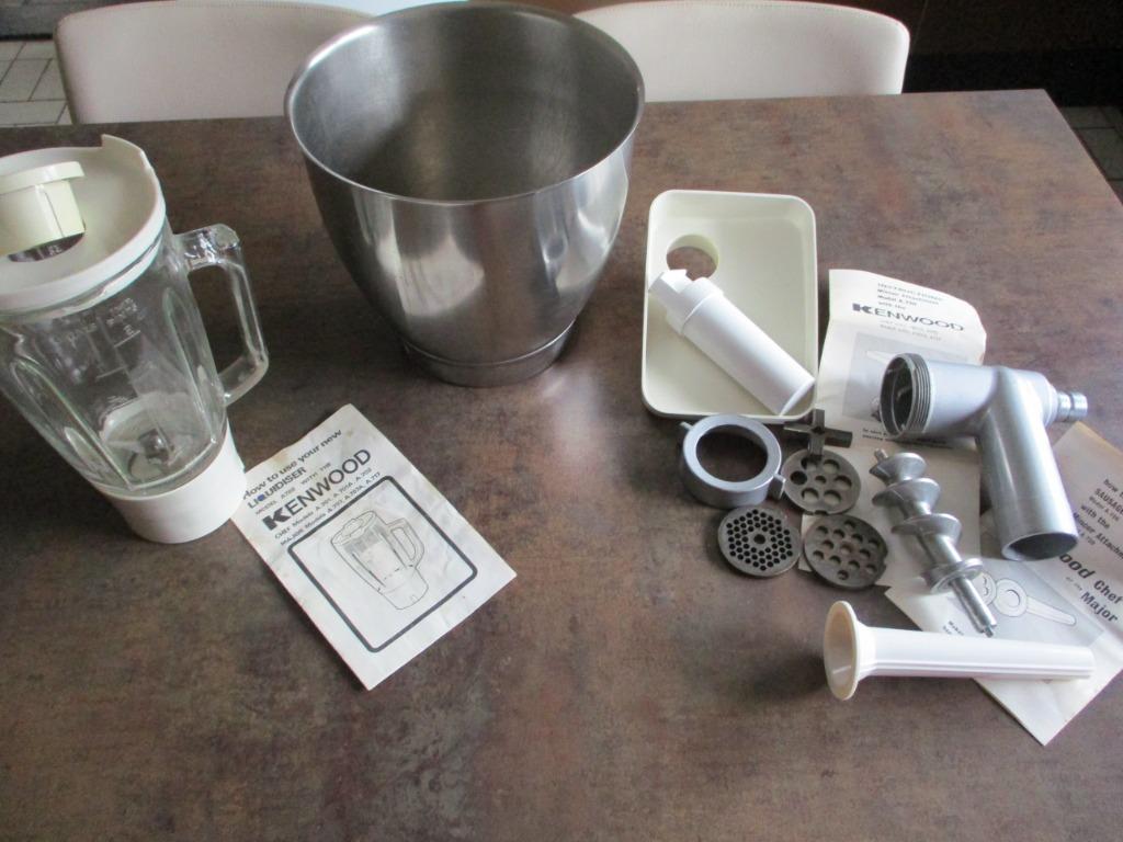 Artikelen Kenwood keukenrobot Major alles in een koop, 4 liter of meer, Gebruikt, 3 snelheden of meer, Ophalen of Verzenden