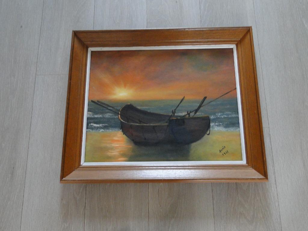 Schilderij van Anaïs, Ophalen