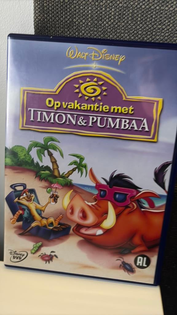 DVD Op vakantie met Timon & Pumbaa, Enlèvement ou Envoi, Utilisé