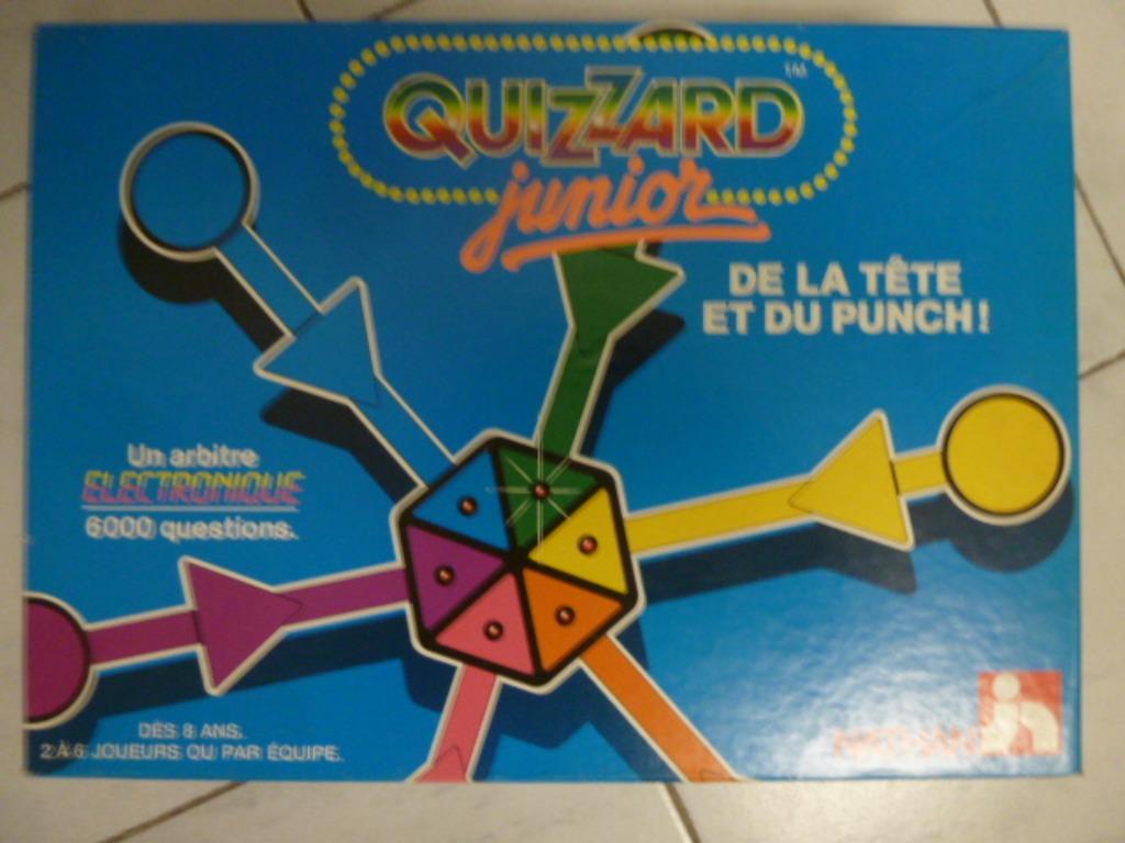 Jeu de table QUIZZARD Junior(1990) (1990de NATHAN 8 ans et +, Hobby & Loisirs créatifs, Jeux de société | Jeux de plateau, Comme neuf