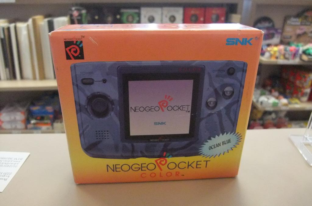 neo geo pocket boxed ocean blu, Consoles de jeu & Jeux vidéo, Enlèvement ou Envoi, Snk, Utilisé, Nvt