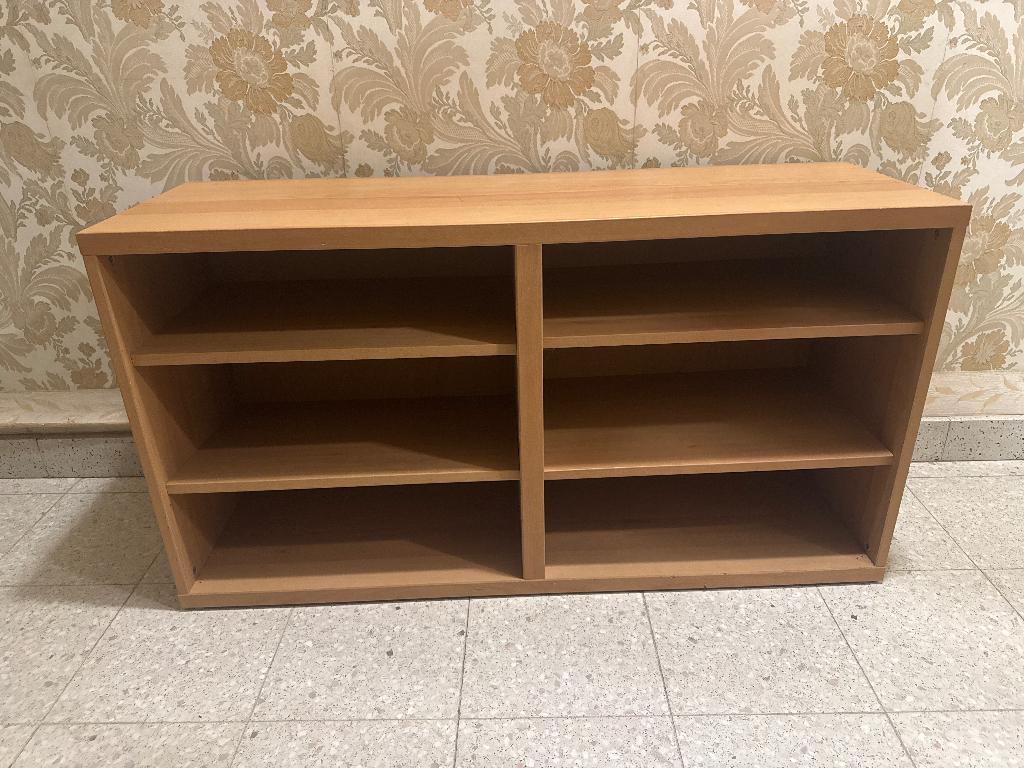 Beukenhout ikea kast BESTA 122B 84H 40D, Huis en Inrichting, Kasten | Overige, Ophalen, Gebruikt