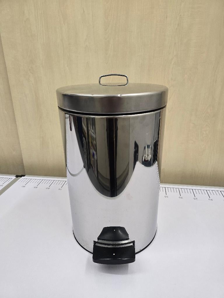 Brabantia Pedaalemmer 12l - Inox, Ophalen, Gebruikt