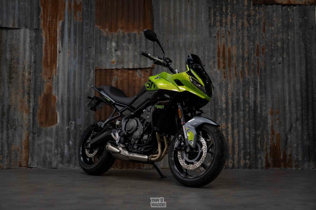***new*** Triumph Tiger Sport 660- Roulette Green, Motoren, Meer dan 35 kW, Toermotor, Minimaal motorrijbewijs A2, 660 cc