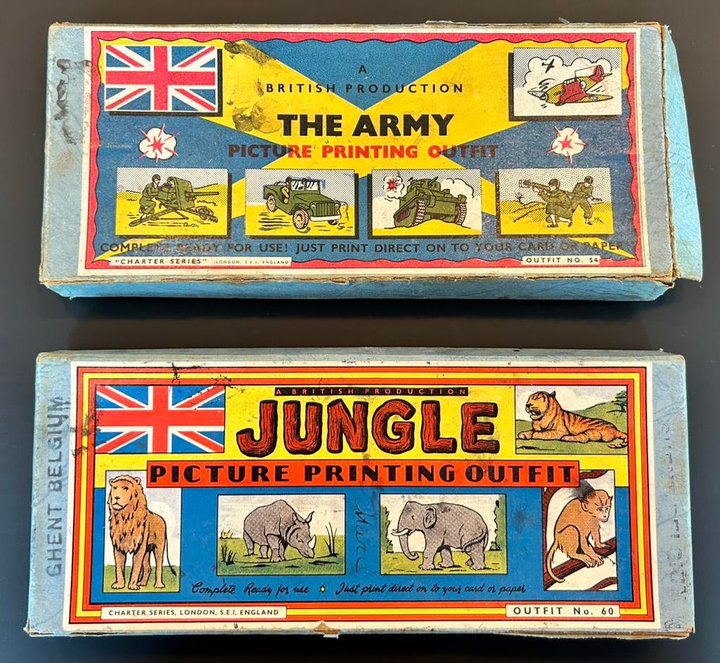 Picture Printing Outfit stempelstempels voor kinderen, Ophalen of Verzenden