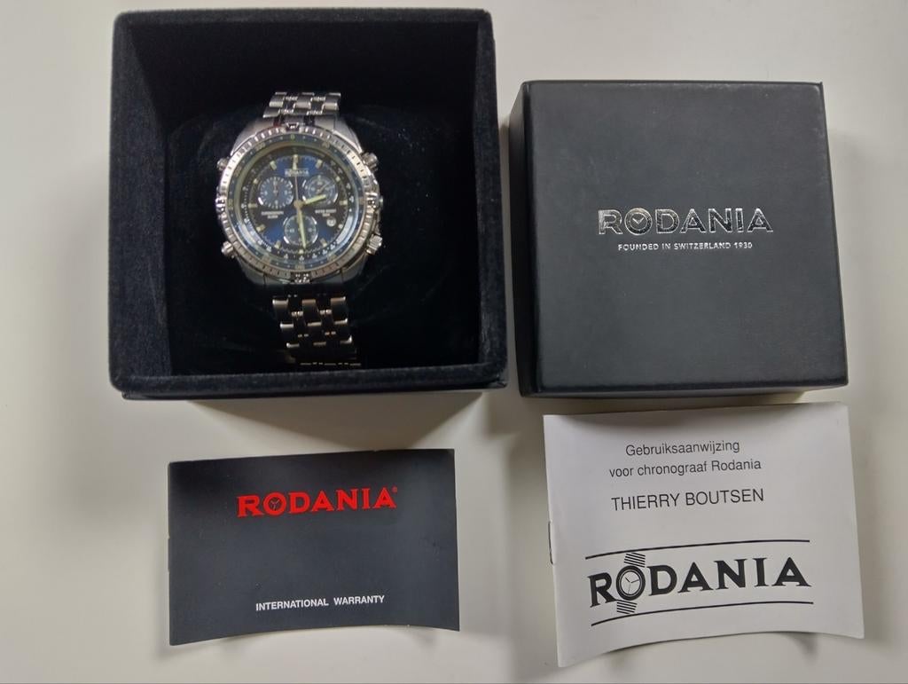 Chronographe Rodania, Enlèvement ou Envoi, Comme neuf