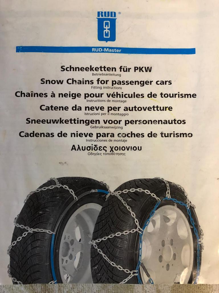 RUD-Master sneeuwkettingen, Enlèvement, Comme neuf