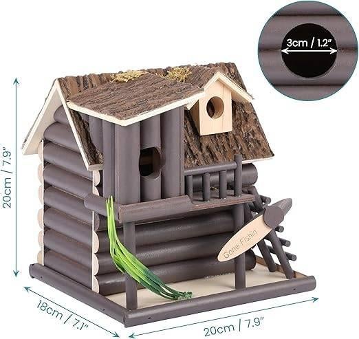 Nichoir en bois | Nichoir | LIVRAISON GRATUITE, Jardin & Terrasse, Maisons & Bains d'oiseaux, Neuf, -, BELLE VOUS, -