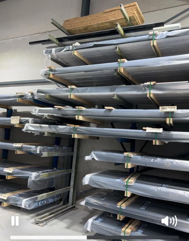 Anticondens antraciet kleur €14.90 m2 EXC BTW, Doe-het-zelf en Bouw, Ophalen of Verzenden, Metaal